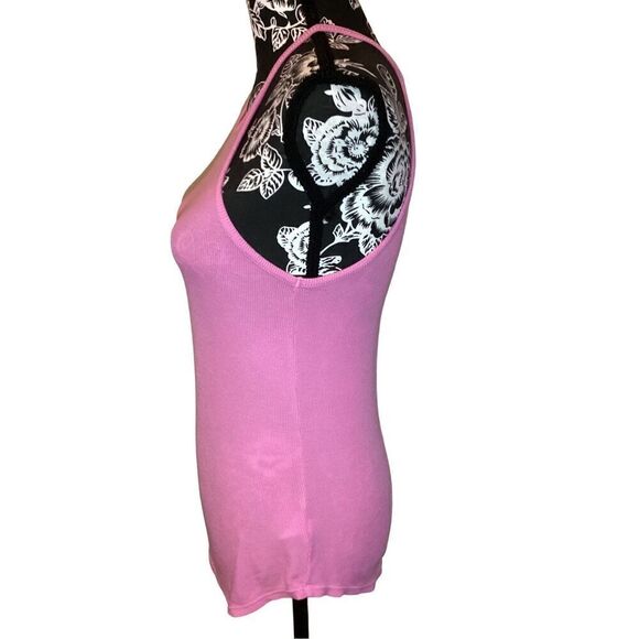 Splendid Ribbed Tank Top Camisole Spaghetti Straps Lounge Casual Comfort - Picture 3 of 8